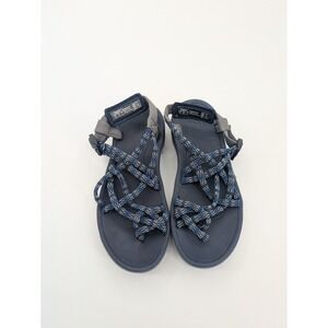 Viakix Sandals Women's US 6 EU 37 Navy Strap Toe Loop Outdoor Strappy‎